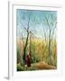 The Walk in the Forest, 1886-90-Henri Rousseau-Framed Giclee Print