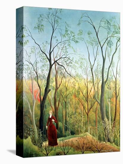 The Walk in the Forest, 1886-90-Henri Rousseau-Stretched Canvas