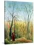 The Walk in the Forest, 1886-90-Henri Rousseau-Stretched Canvas