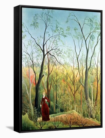 The Walk in the Forest, 1886-90-Henri Rousseau-Framed Stretched Canvas