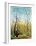 The Walk in the Forest, 1886-90-Henri Rousseau-Framed Giclee Print