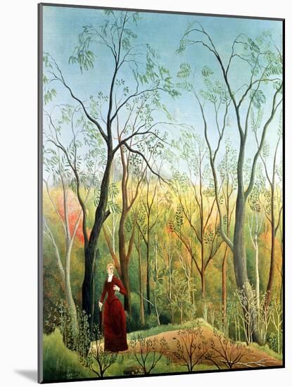 The Walk in the Forest, 1886-90-Henri Rousseau-Mounted Giclee Print