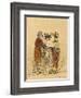 The Walk (Ink and W/C on Paper)-Henri Bonaventure Monnier-Framed Giclee Print