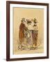 The Walk (Ink and W/C on Paper)-Henri Bonaventure Monnier-Framed Giclee Print