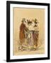 The Walk (Ink and W/C on Paper)-Henri Bonaventure Monnier-Framed Giclee Print