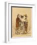 The Walk (Ink and W/C on Paper)-Henri Bonaventure Monnier-Framed Premium Giclee Print