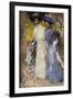 The Walk, La Promenade-Henri Martin-Framed Giclee Print