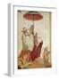 The Walk of the Mandarin-Giandomenico Tiepolo-Framed Giclee Print