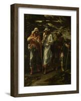 The Walk to Emmaus, C. 1570-Lelio Orsi-Framed Giclee Print