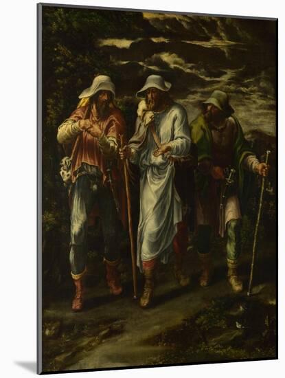 The Walk to Emmaus, C. 1570-Lelio Orsi-Mounted Giclee Print