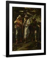 The Walk to Emmaus, C. 1570-Lelio Orsi-Framed Giclee Print