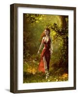 The Walk-Atelier Sommerland-Framed Art Print