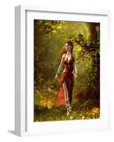 The Walk-Atelier Sommerland-Framed Art Print