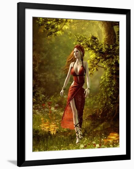 The Walk-Atelier Sommerland-Framed Art Print