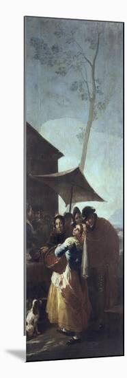 The Walk-Francisco de Goya-Mounted Art Print