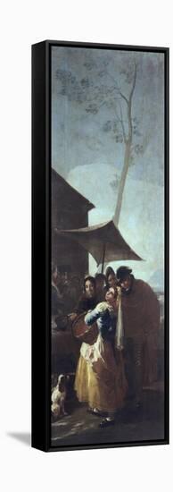 The Walk-Francisco de Goya-Framed Stretched Canvas