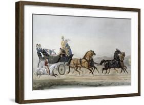 The Walk-James Barenger-Framed Giclee Print