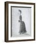 The Walker with a Muff, C.1884-Georges Seurat-Framed Giclee Print