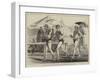 The Walking Match Between Perkins and Howse at Lillie Bridge-null-Framed Giclee Print