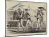 The Walking Match Between Perkins and Howse at Lillie Bridge-null-Mounted Giclee Print