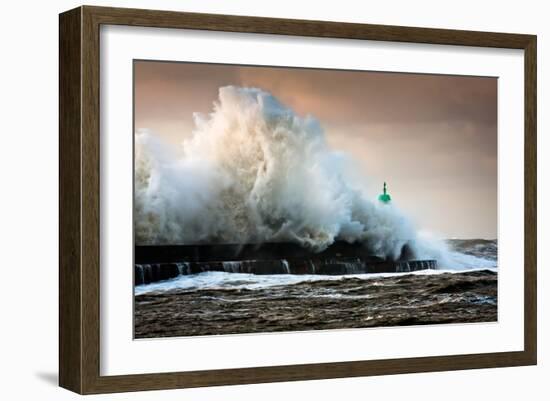 The Wall-Niels Christian Wulff-Framed Art Print