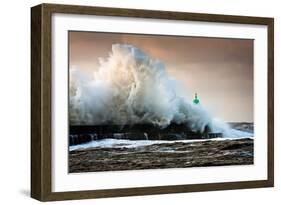 The Wall-Niels Christian Wulff-Framed Art Print