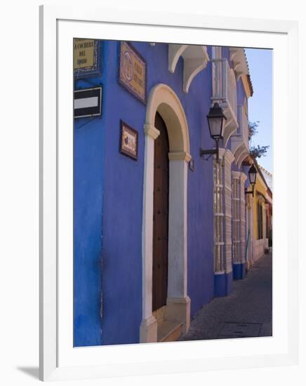 The Walled City, Cartagena, Colombia, South America-Ethel Davies-Framed Photographic Print