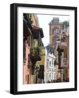 The Walled City, Cartagena, Colombia-Ethel Davies-Framed Photographic Print