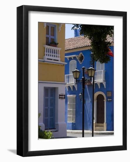 The Walled City, Cartagena, Colombia-Ethel Davies-Framed Photographic Print