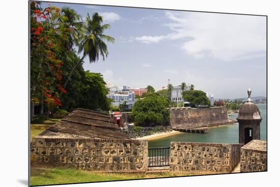 The Walled City Old San Juan Puerto Rico-George Oze-Mounted Photographic Print