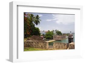 The Walled City Old San Juan Puerto Rico-George Oze-Framed Photographic Print