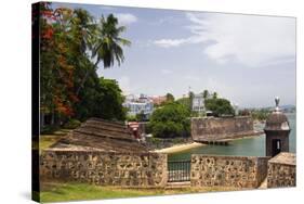 The Walled City Old San Juan Puerto Rico-George Oze-Stretched Canvas