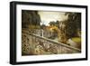 The Walled Garden in Autumn-Jessica Jenney-Framed Giclee Print