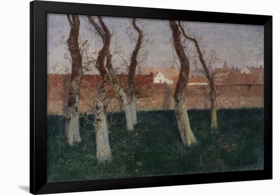 The Walled Garden-Fritz Thaulow-Framed Giclee Print