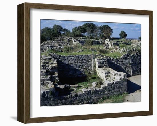 The Walls and the East Gate-null-Framed Giclee Print