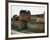 The Walls and Western Bastions Facing Lake Iznik, Ancient City of Nicaea, Iznik, Turkey-null-Framed Giclee Print