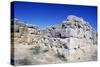 The Walls of Ampurias, Greek City Founded in the 6th Century BC, Catalonia, Spain-null-Stretched Canvas