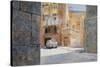 The Walls of Birgu, 2011-Lucy Willis-Stretched Canvas