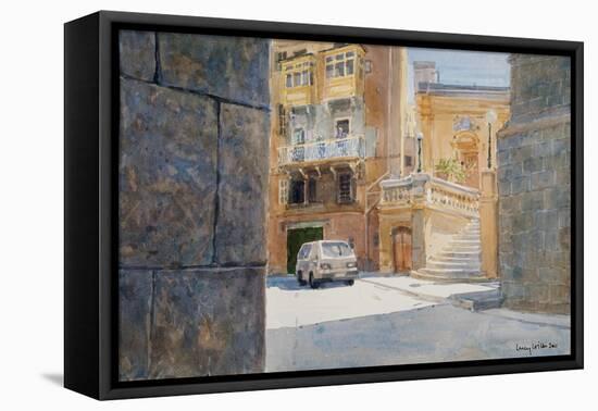 The Walls of Birgu, 2011-Lucy Willis-Framed Stretched Canvas