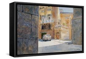 The Walls of Birgu, 2011-Lucy Willis-Framed Stretched Canvas