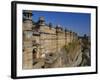 The Walls of Gwalior Fort, Madhya Pradesh, India-Maurice Joseph-Framed Photographic Print