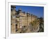 The Walls of Gwalior Fort, Madhya Pradesh, India-Maurice Joseph-Framed Photographic Print