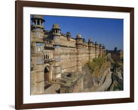 The Walls of Gwalior Fort, Madhya Pradesh, India-Maurice Joseph-Framed Photographic Print