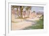The Walls of Marrakesh-Sir John Lavery-Framed Premium Giclee Print
