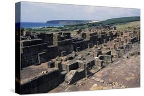 The Walls of the Theatre Area, Baelo Claudia, Andalusia, Spain-null-Stretched Canvas