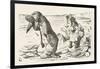 The Walrus and the Carpenter the Walrus Eats the Last Oyster-John Tenniel-Framed Photographic Print