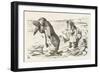 The Walrus and the Carpenter the Walrus Eats the Last Oyster-John Tenniel-Framed Photographic Print