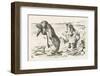 The Walrus and the Carpenter the Walrus Eats the Last Oyster-John Tenniel-Framed Premium Photographic Print