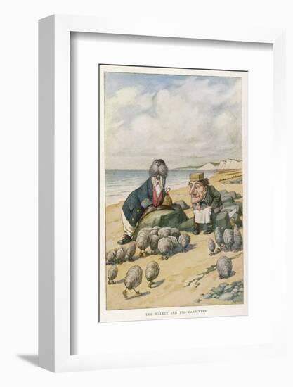 The Walrus and the Carpenter-John Tenniel-Framed Photographic Print