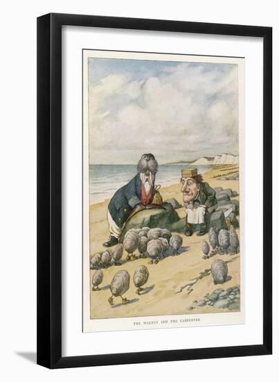 The Walrus and the Carpenter-John Tenniel-Framed Photographic Print